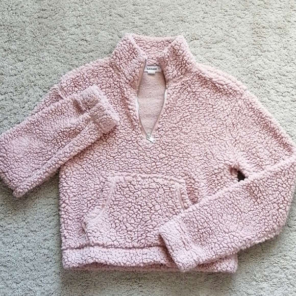 Garage teddy bear crop sweater - Picture 1 of 2